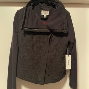Marrakech Lange moto knit jacket